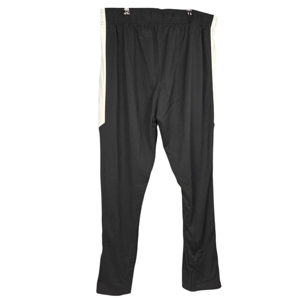 Under Armour Rival Knit Pants Mens XL Black White Track Athletic Performance NEW